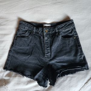 Rolla's High Waist Denim Cut Off Shorts